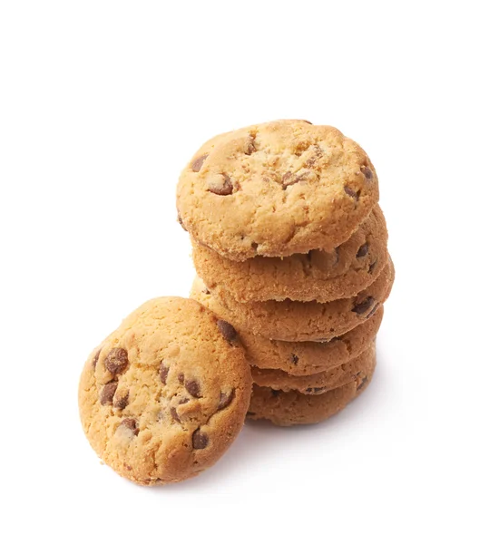 Stapel van ronde cookies — Stockfoto