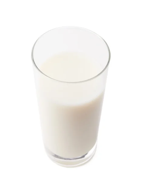 Grand verre de lait — Photo