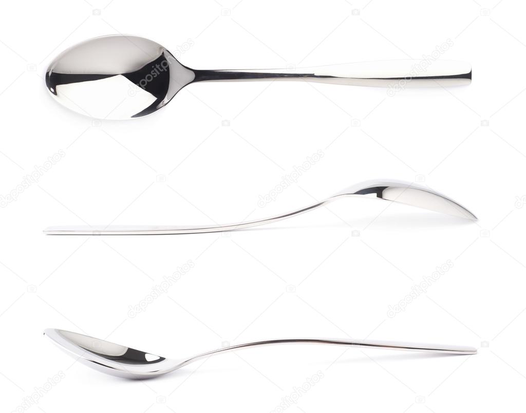 Stainless steel glossy spoons