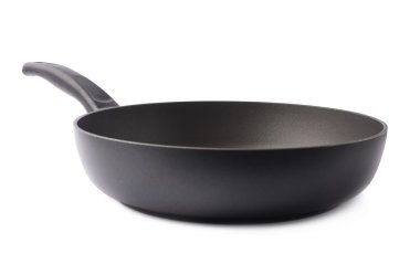 siyah metal kızartma tavası
