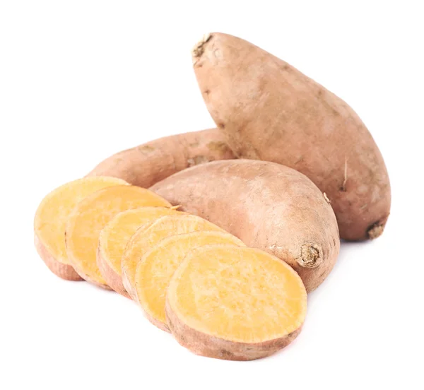 Composição de batatas doces — Fotografia de Stock
