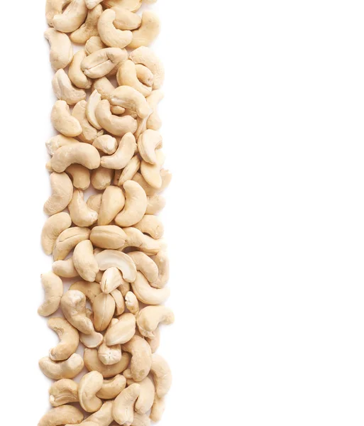 Zusammensetzung der Cashewnüsse — Stockfoto