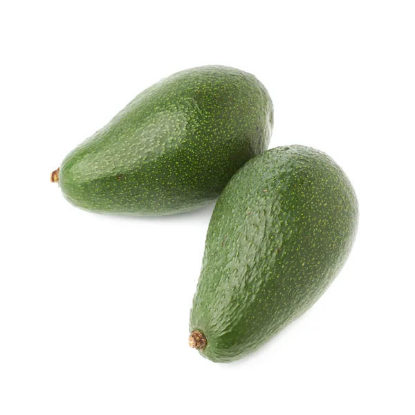 Frutos de abacate maduros verdes — Fotografia de Stock