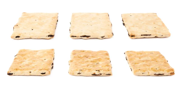 Three cracker cookies — Stock Photo, Image