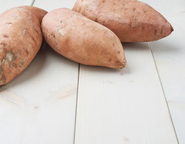 Солодкий картопля склад — стокове фото