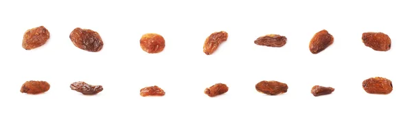 Multiple single raisins — Stock Photo, Image