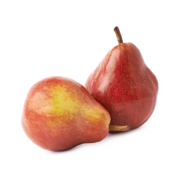 Composition of two red pears — Stock Photo, Image