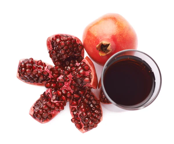 Pomegranate fruits composition — Stock Photo, Image