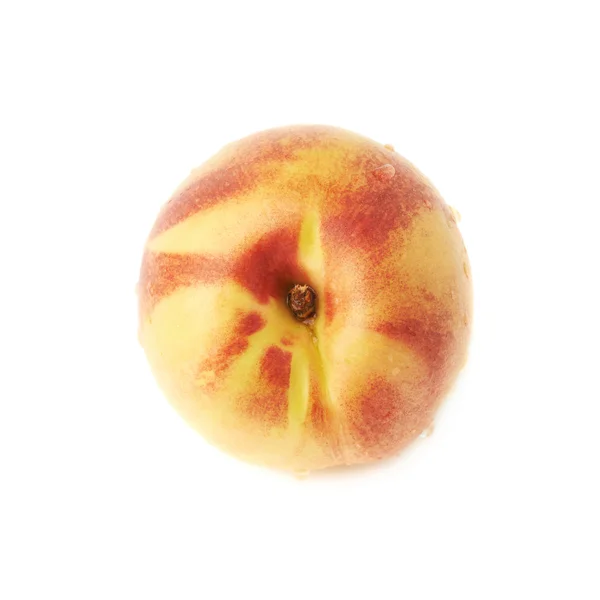 Enkele rijpe nectarine — Stockfoto