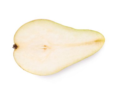 Yeşil armut yarıya