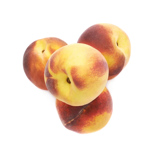 Куча персиковых фруктов — стоковое фото