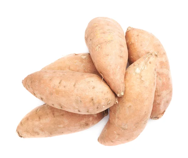 Pile of sweet potato plants — Stock Photo, Image