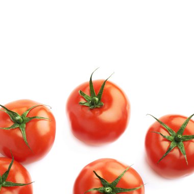 Birden fazla domates yığını