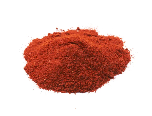 Pile di polvere di paprika rossa — Foto Stock
