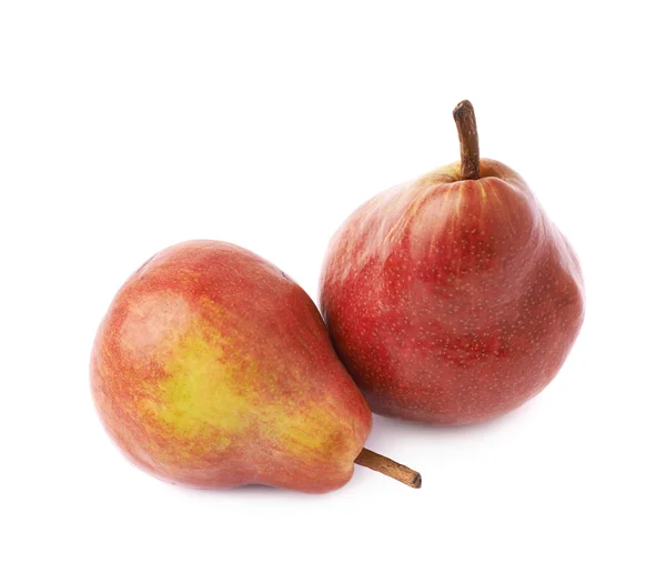 Σύνθεση των δύο κόκκινα αχλάδια — Φωτογραφία Αρχείου