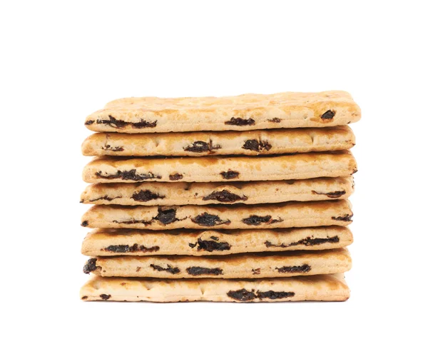 Cracker raisin cookies — Stock Photo, Image