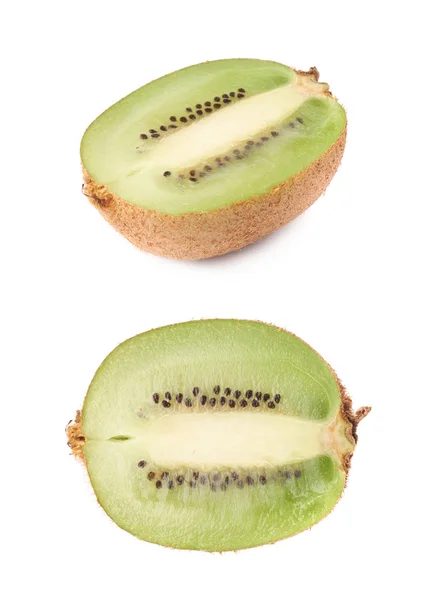 Kiwifruits의 절반을 슬라이스 — 스톡 사진