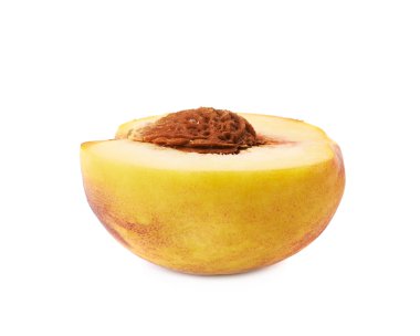 Şeftali meyve yarısı