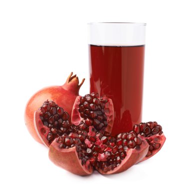 Nar meyve camın yanında