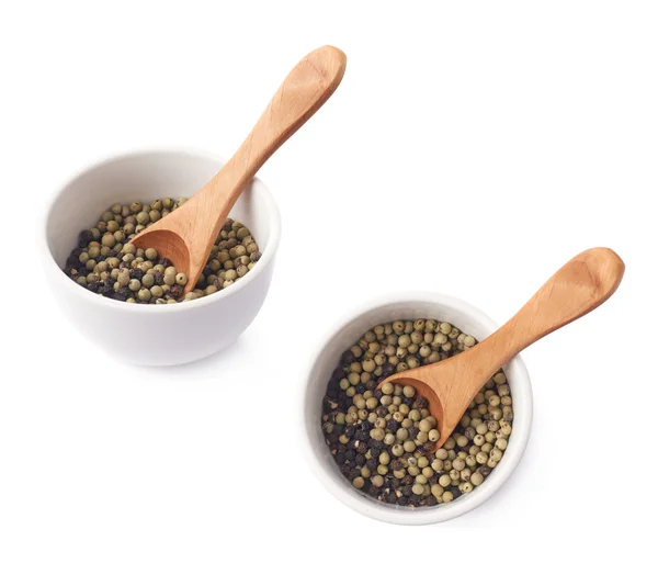 Bowl filled with peppercorn — Stock Photo, Image