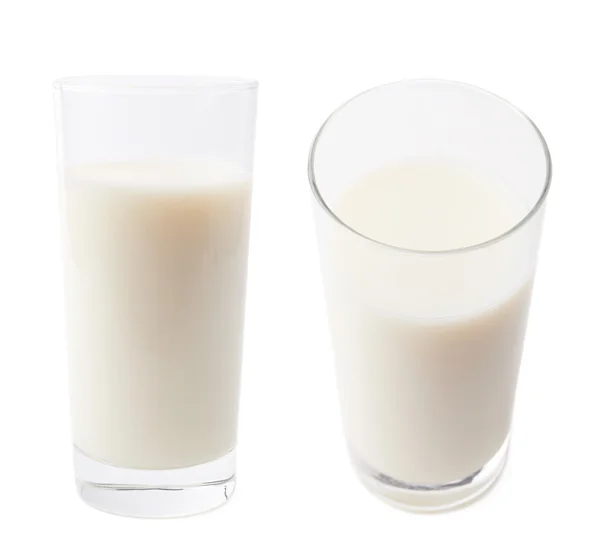 Groot glas melk — Stockfoto