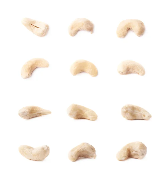 Single cashew nuts — Stock Photo, Image