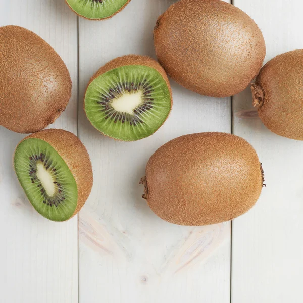 Gramada de mai multe kiwifruit — Fotografie, imagine de stoc