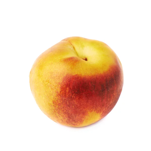 Pfirsich-Frucht auf Weiß — Stockfoto