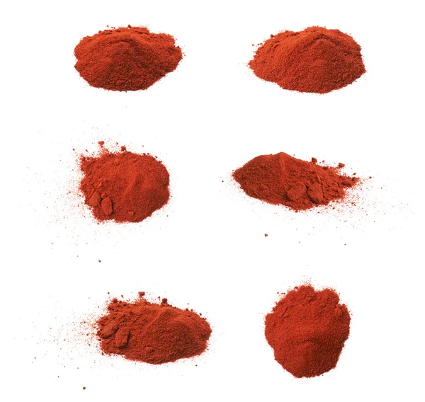 Pile di polvere di paprika rossa — Foto Stock