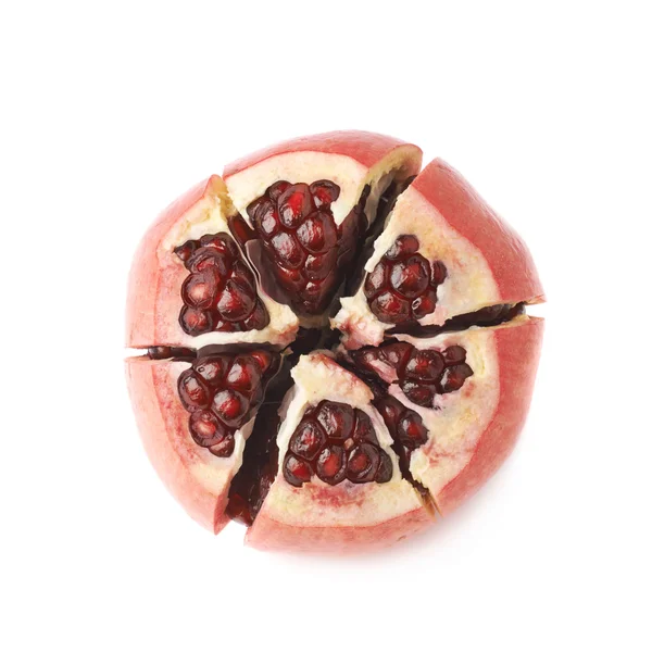 Cut in segments pomegranate — Stock Photo, Image