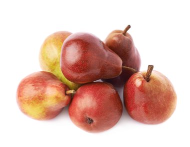 Kırmızı armut yığını