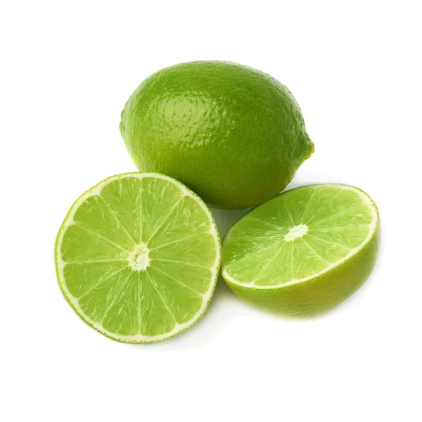 Composizione dei frutti di lime serviti — Foto Stock