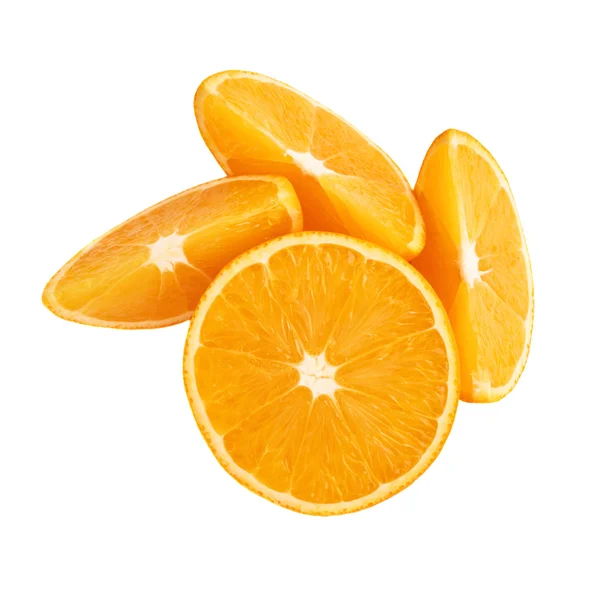 Serviert Orangenfrucht Komposition — Stockfoto