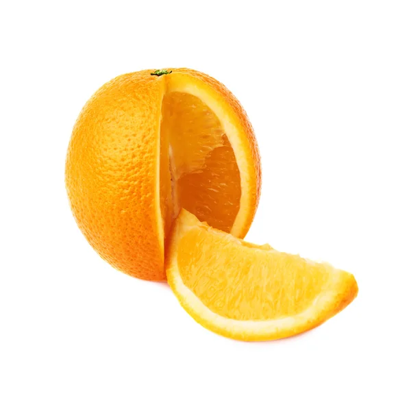 Serwowane skład owoc pomarańczowy — Zdjęcie stockowe