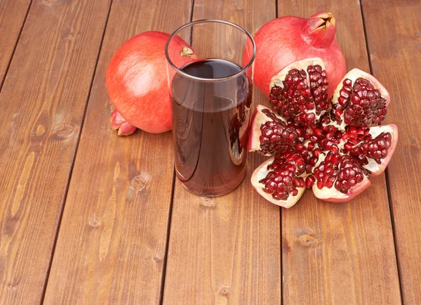 Composição de frutos de romã — Fotografia de Stock