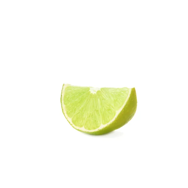 Slice section of lime — Stock Photo, Image