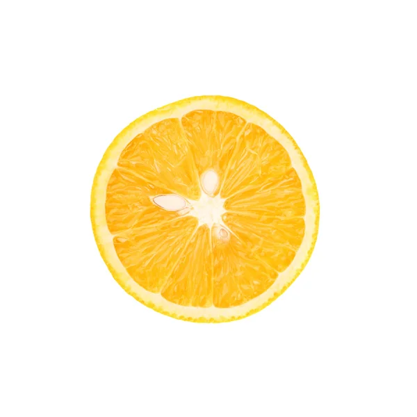成熟的橙色半 — 图库照片