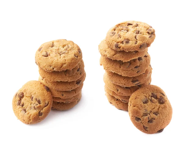 Stapel van ronde cookies — Stockfoto