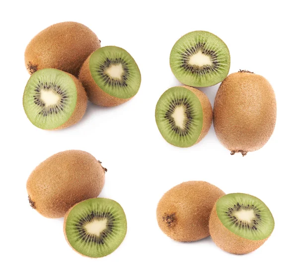 Kiwis en rodajas y cortados —  Fotos de Stock