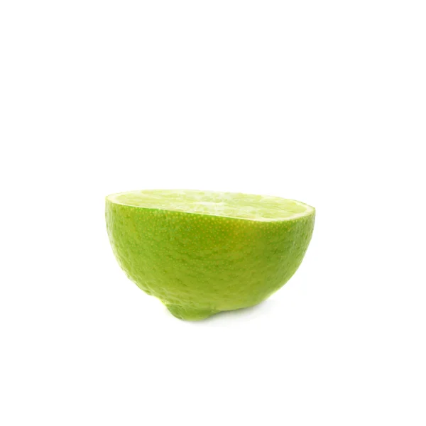 Grön lime hälften — Stockfoto