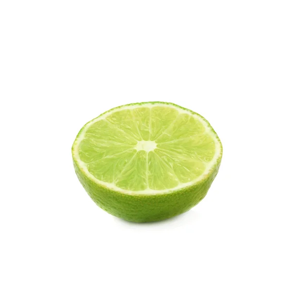 Grön lime hälften — Stockfoto