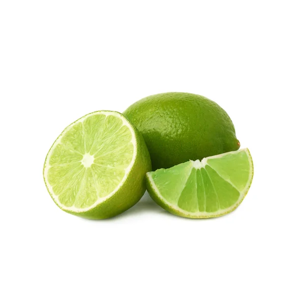 Composizione dei frutti di lime serviti — Foto Stock