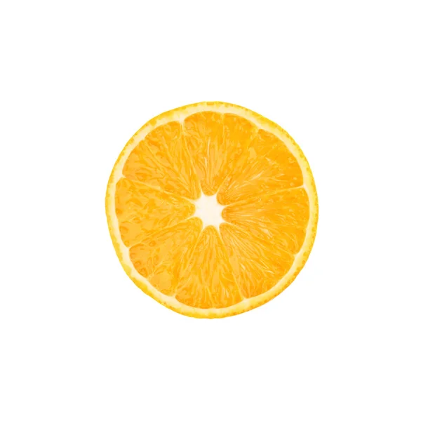 Ripe orange half — Stock Photo, Image