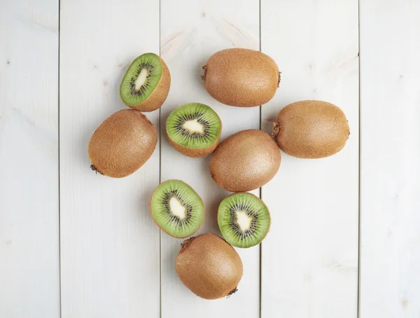 Gramada de mai multe kiwifruit — Fotografie, imagine de stoc