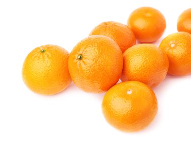 Olgun taze sulu mandalina