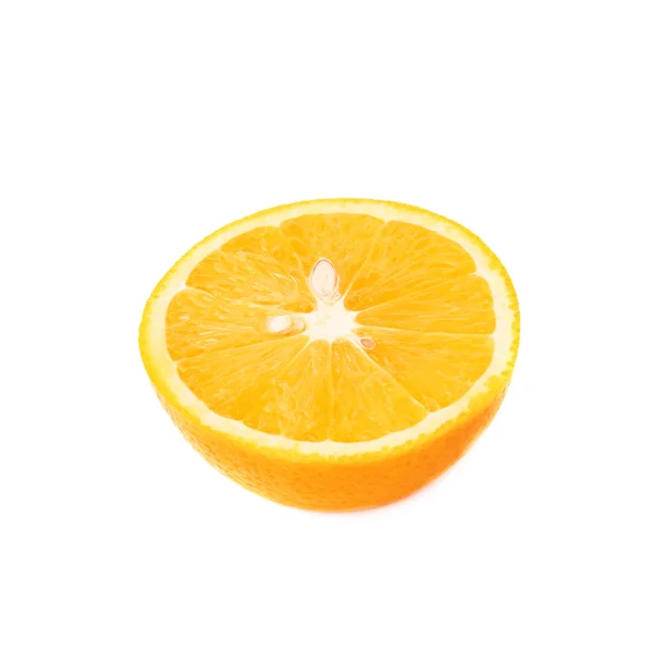 Ripe orange half — Stock Photo, Image