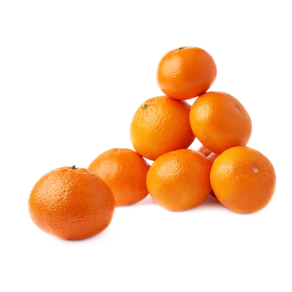 Hromadu zralé mandarinky — Stock fotografie
