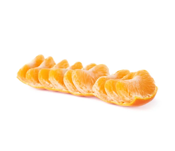 Garis buah tangerine segar — Stok Foto