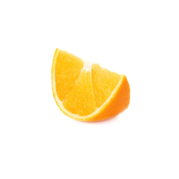 Кусочек спелого апельсина — стоковое фото