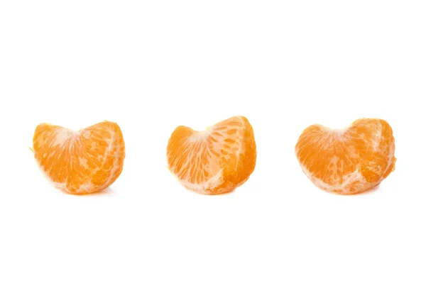 Mandarin szelet részei — Stock Fotó